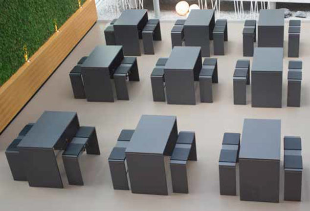 Hochtisch mit Sitzbänken (2St.) • kühnle'waiko